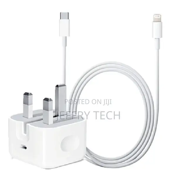 Official Apple 18W USB-C Power Adapter A1696 + USB-C to Ligh