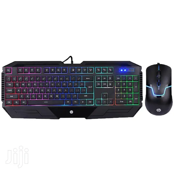 HP USB Gaming Keyboard and Mouse GK1100 Black