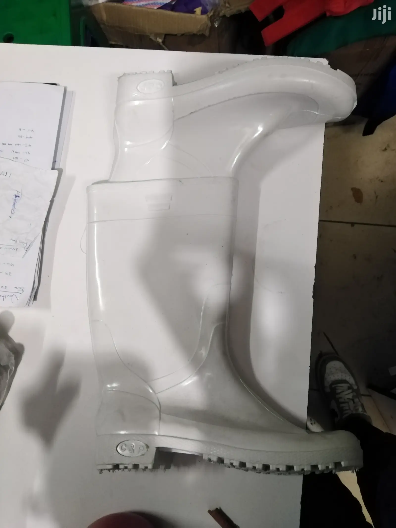 White Gumboots