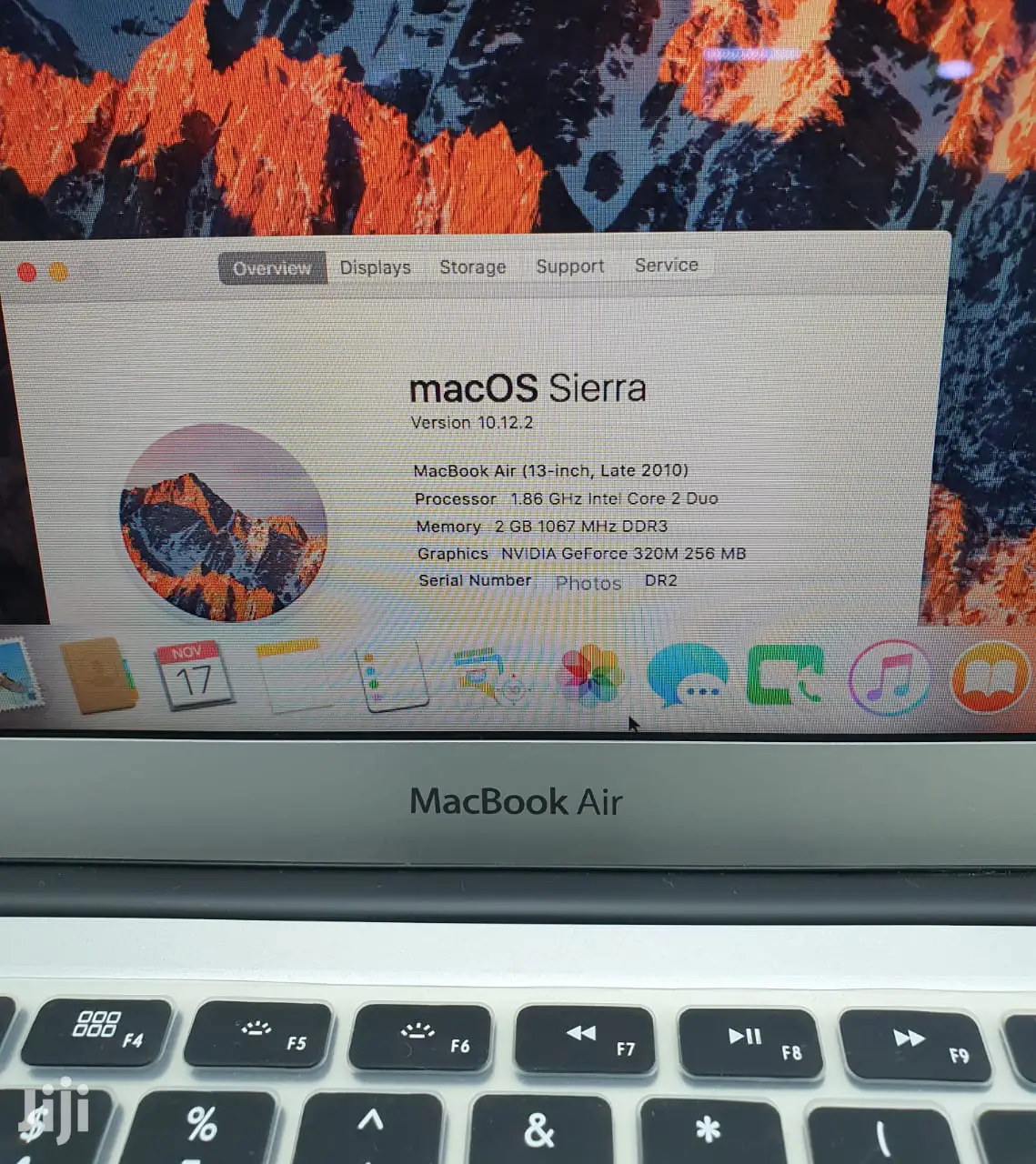 Laptop Apple MacBook Air 4GB Intel Core 2 Duo SSD 128GB