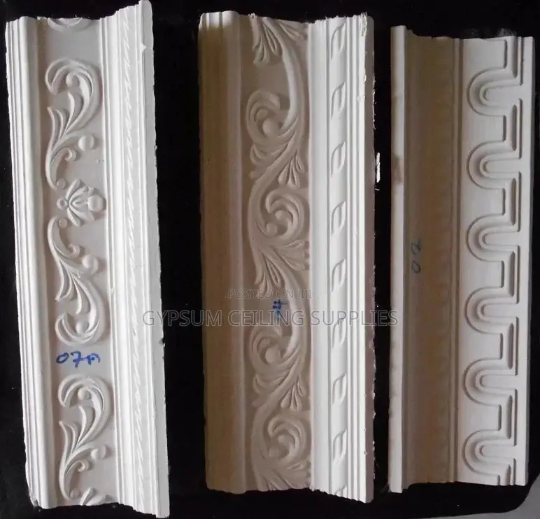 Gypsum Cornice 4 Inch by 8ft Long