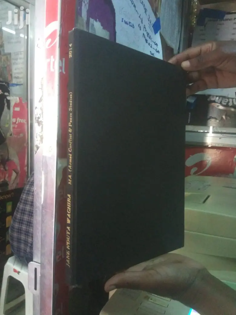 Visitors Book Binding