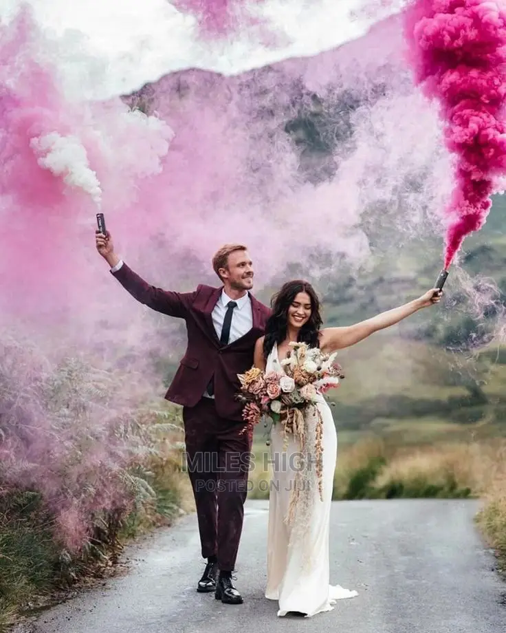Wedding Smoke Bomb Colors