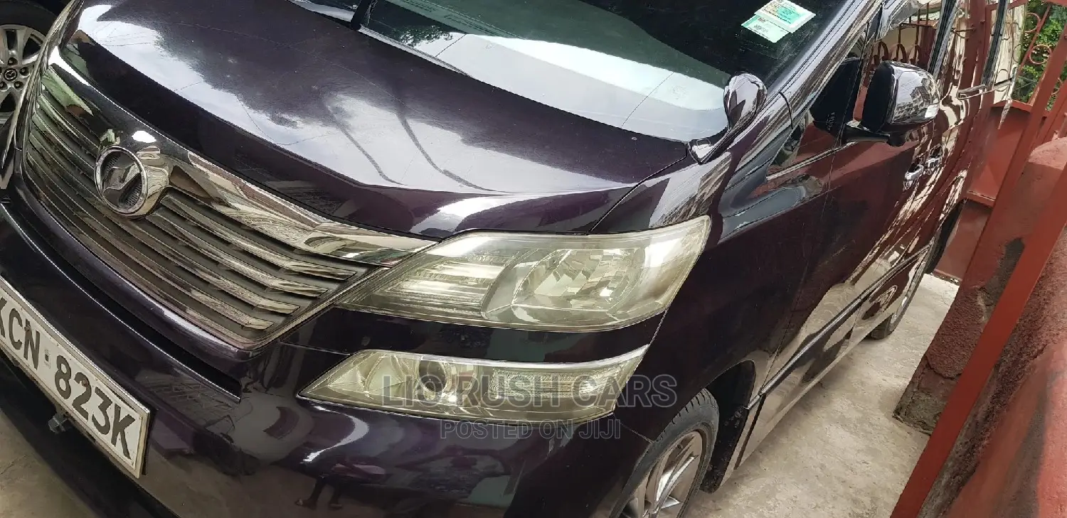 Toyota Vellfire 2011 Purple