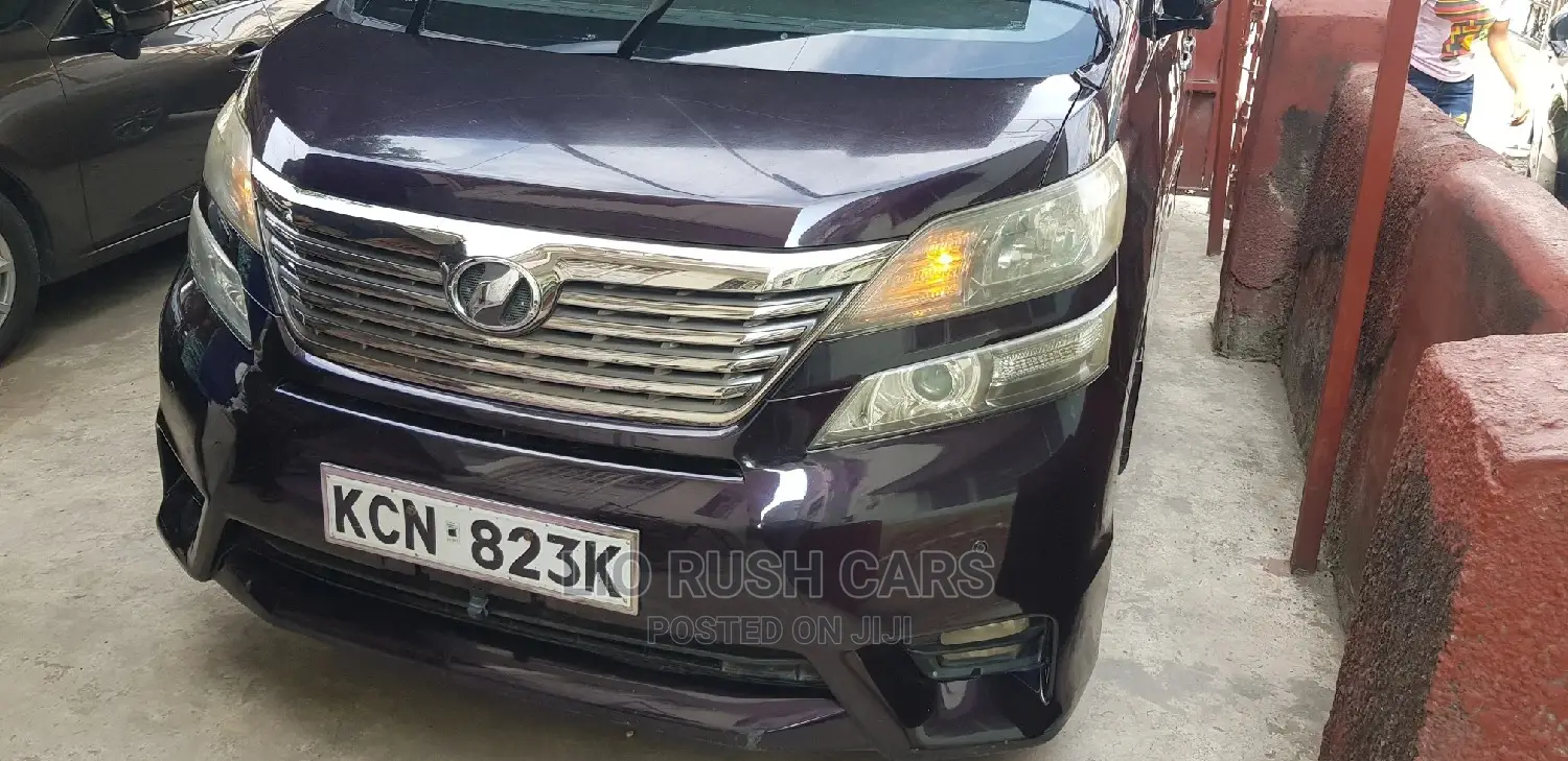 Toyota Vellfire 2011 Purple