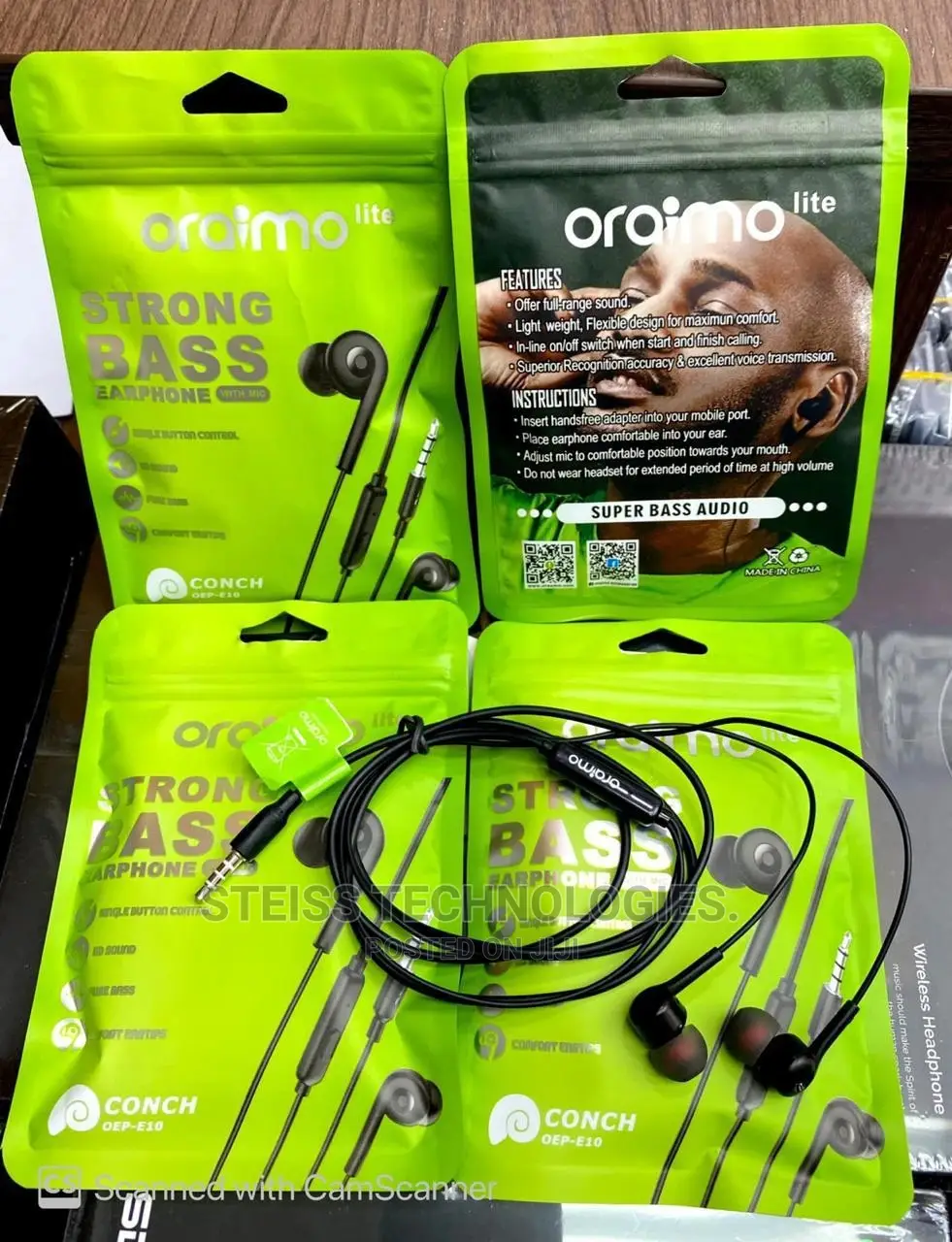 Oraimo Earphones