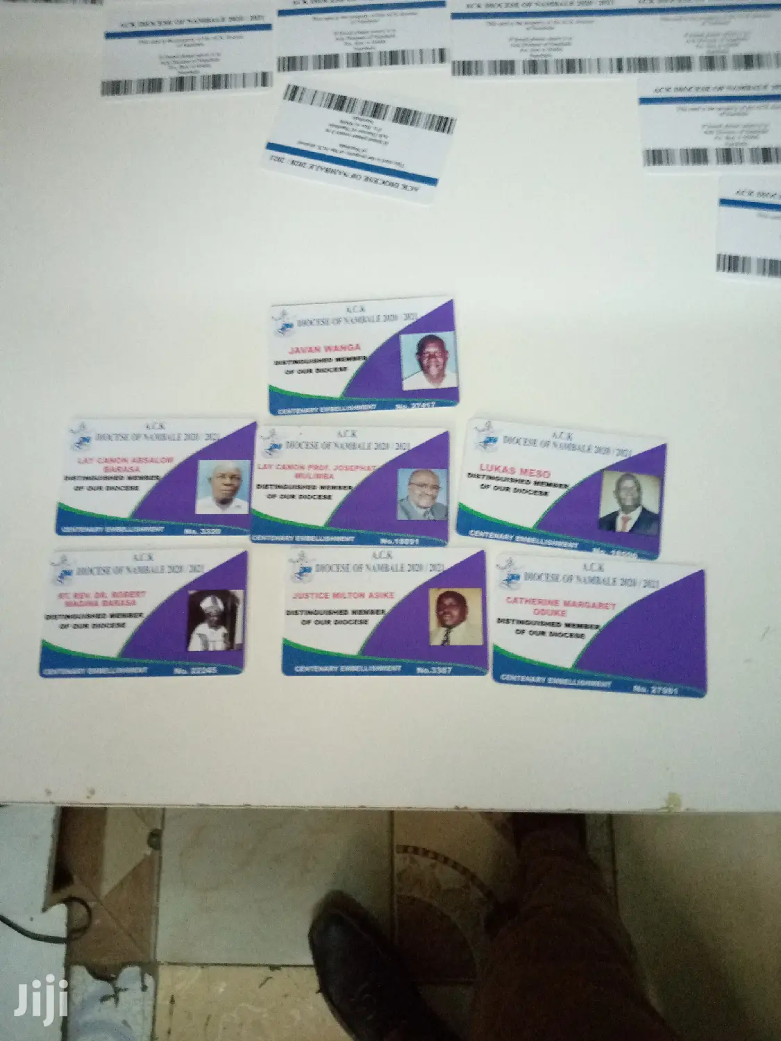 Plastic Job ID Cards