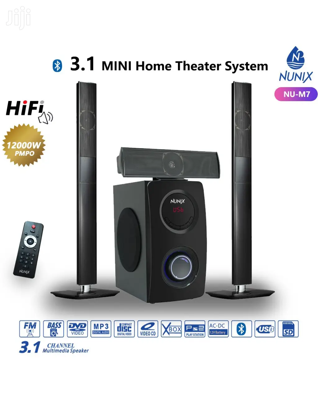 Nunix M7 Mini Home Theatre System