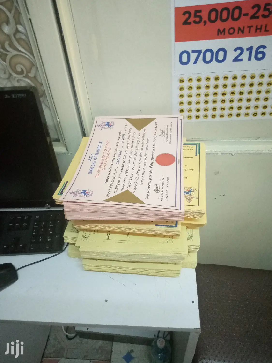 Recognition Certificates Printing