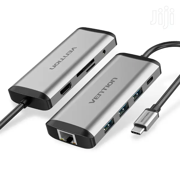 Vention Type C to Multi-Function 6 in 1 Docking Station