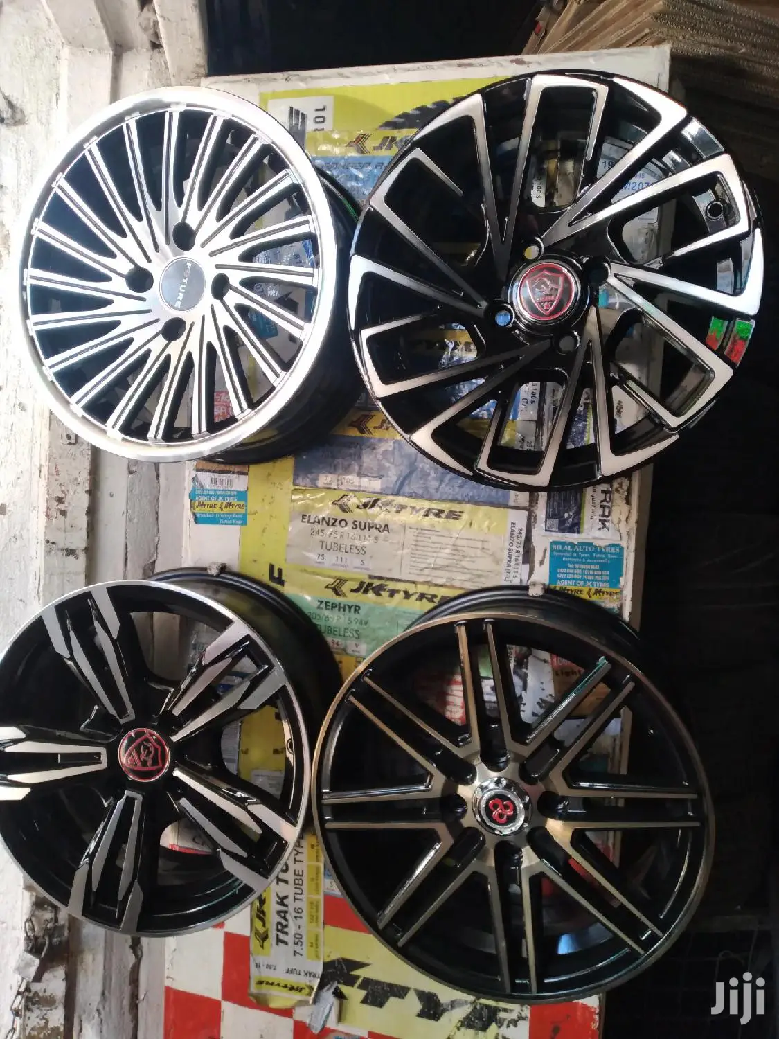 Quality and Durable Alloy Rims Set Size 14 Inch.
