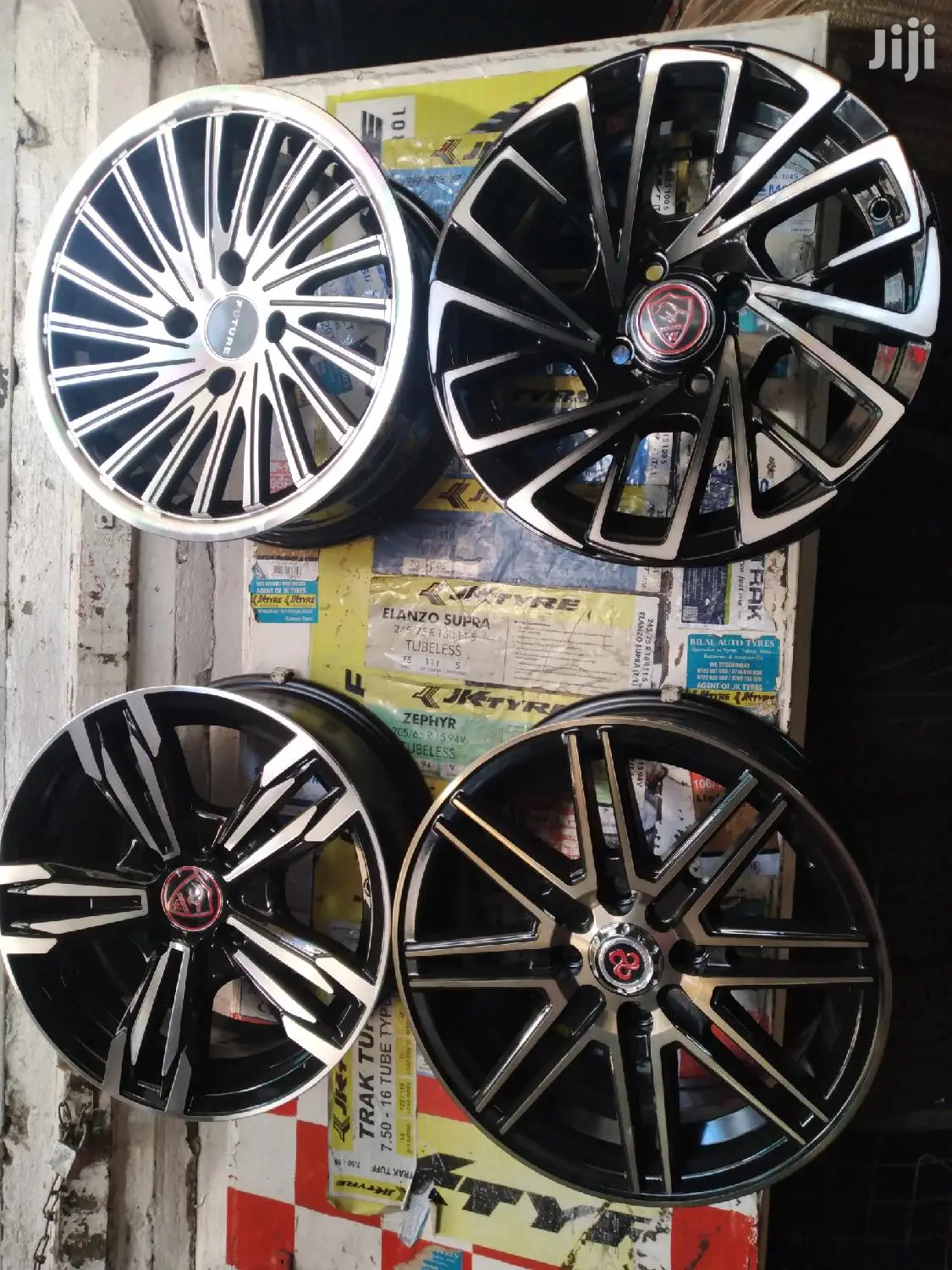 Quality and Durable Alloy Rims Set Size 14 Inch.