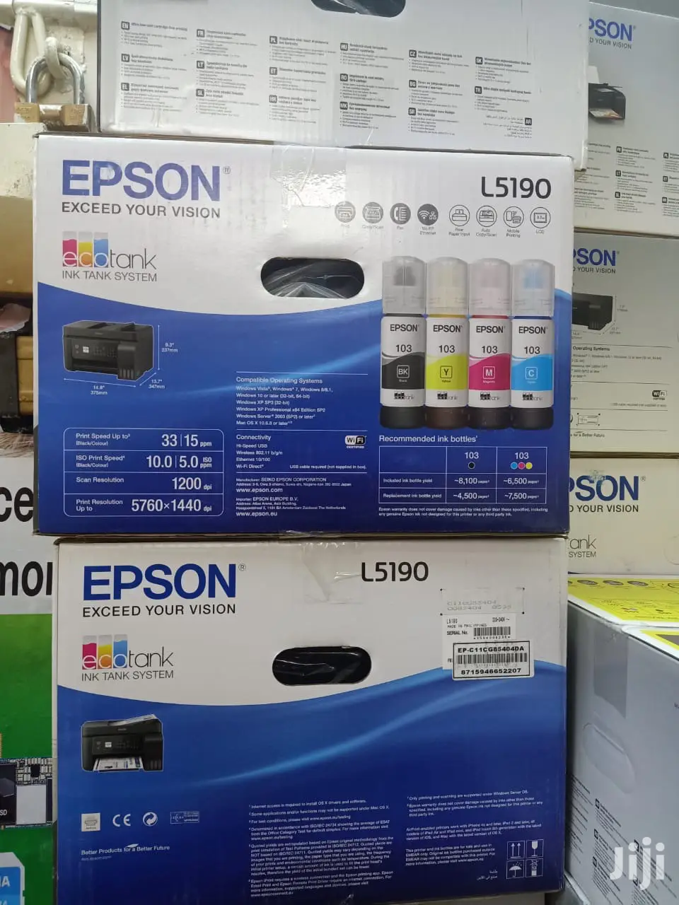 EPSON L5190 All-in-one Printer With ADF And Wifi
