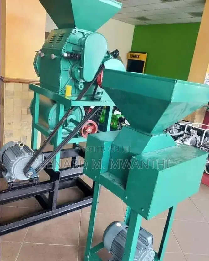 Roller Mill And Crusher(Complete With Motors And Switch)
