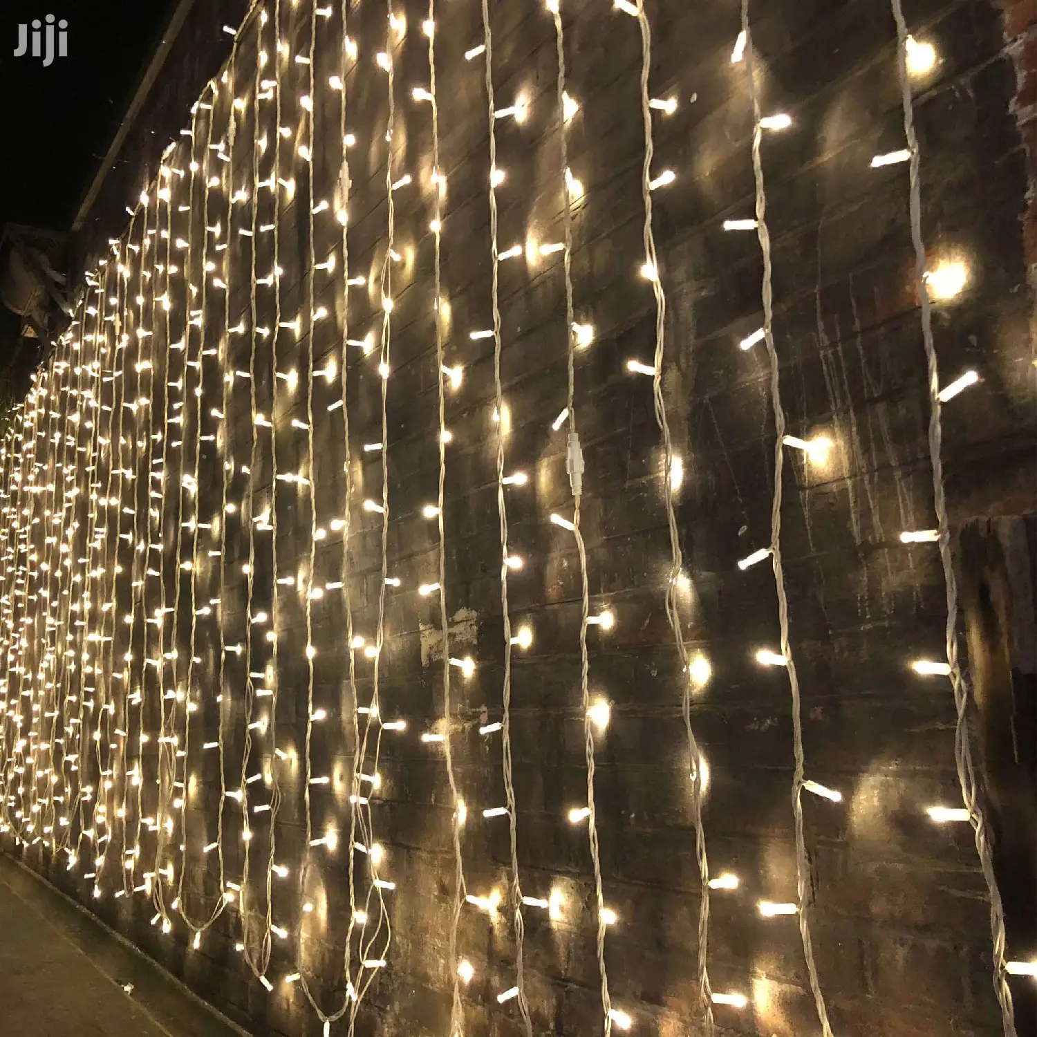 Christmas Warm White Curtain Lights