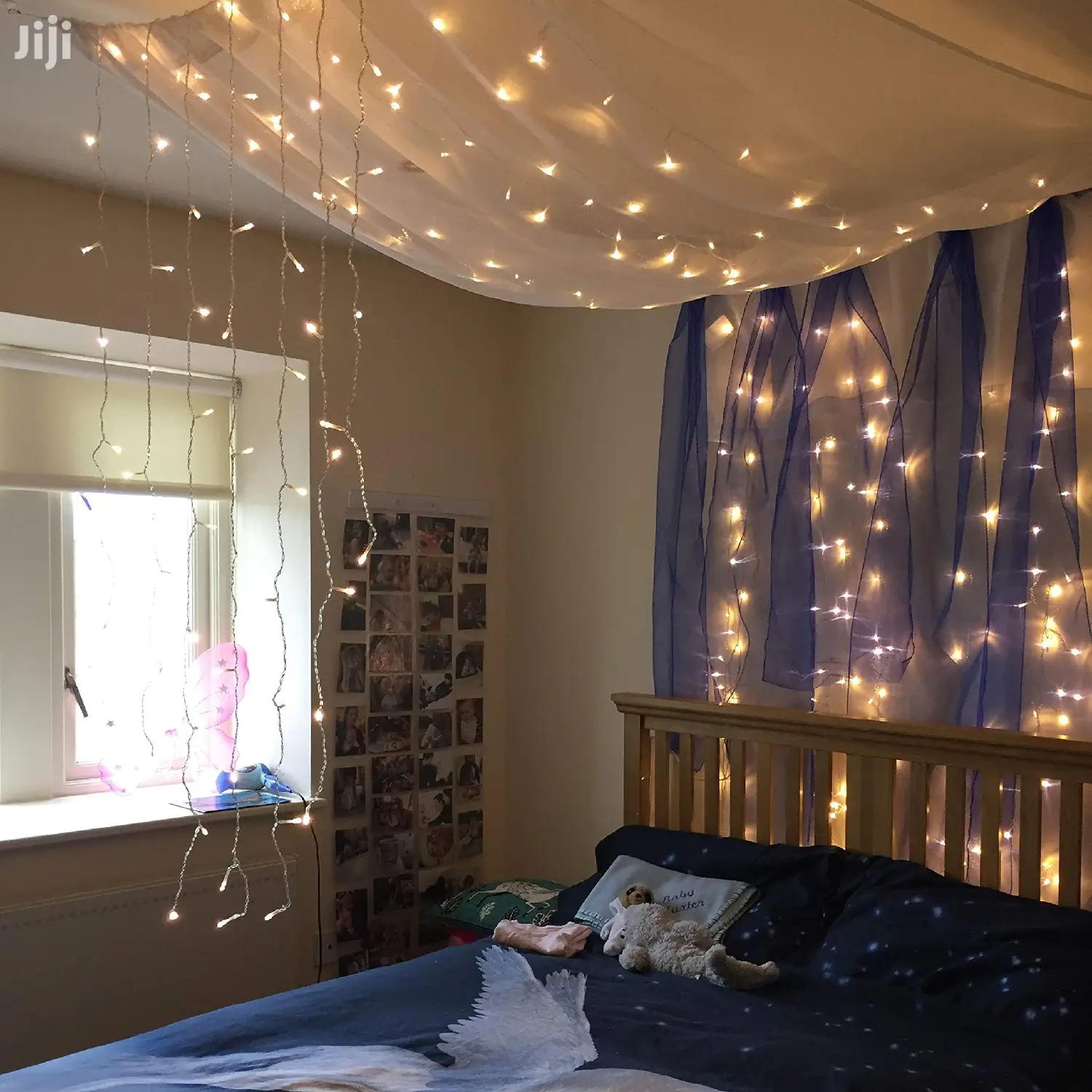 Christmas Warm White Curtain Lights