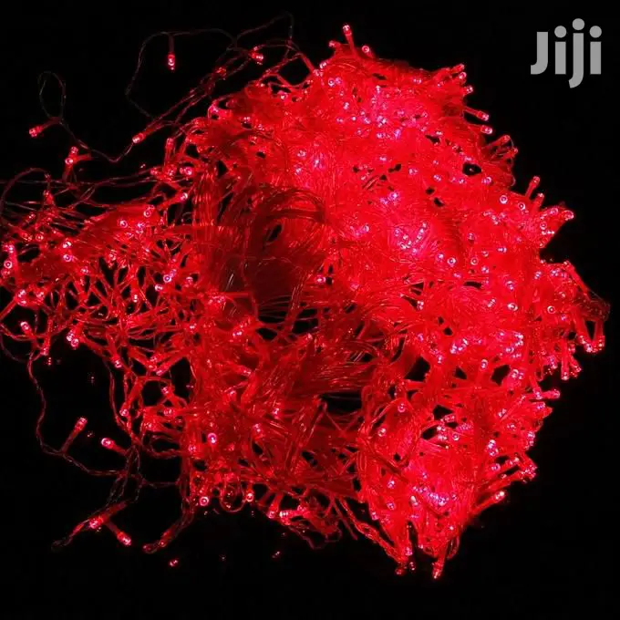 Red 3x3mtrs Curtain LED Lights