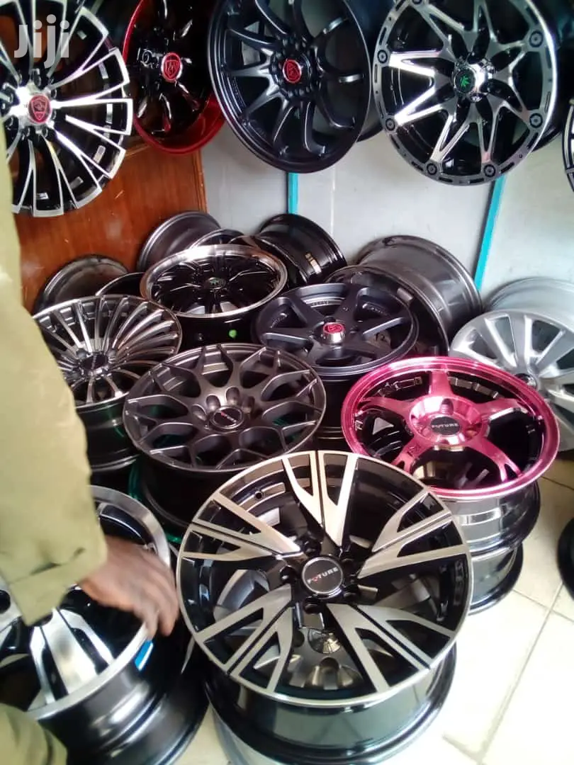 Alloy Rims Set Size 15 Inch Both 4holes and 5 Holes