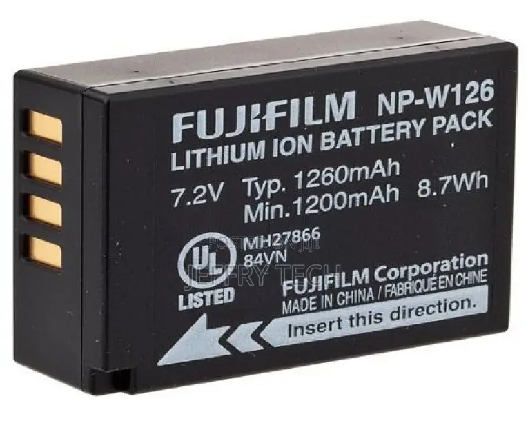 Fujifilm NP-W126 Li-ion Rechargeable Battery