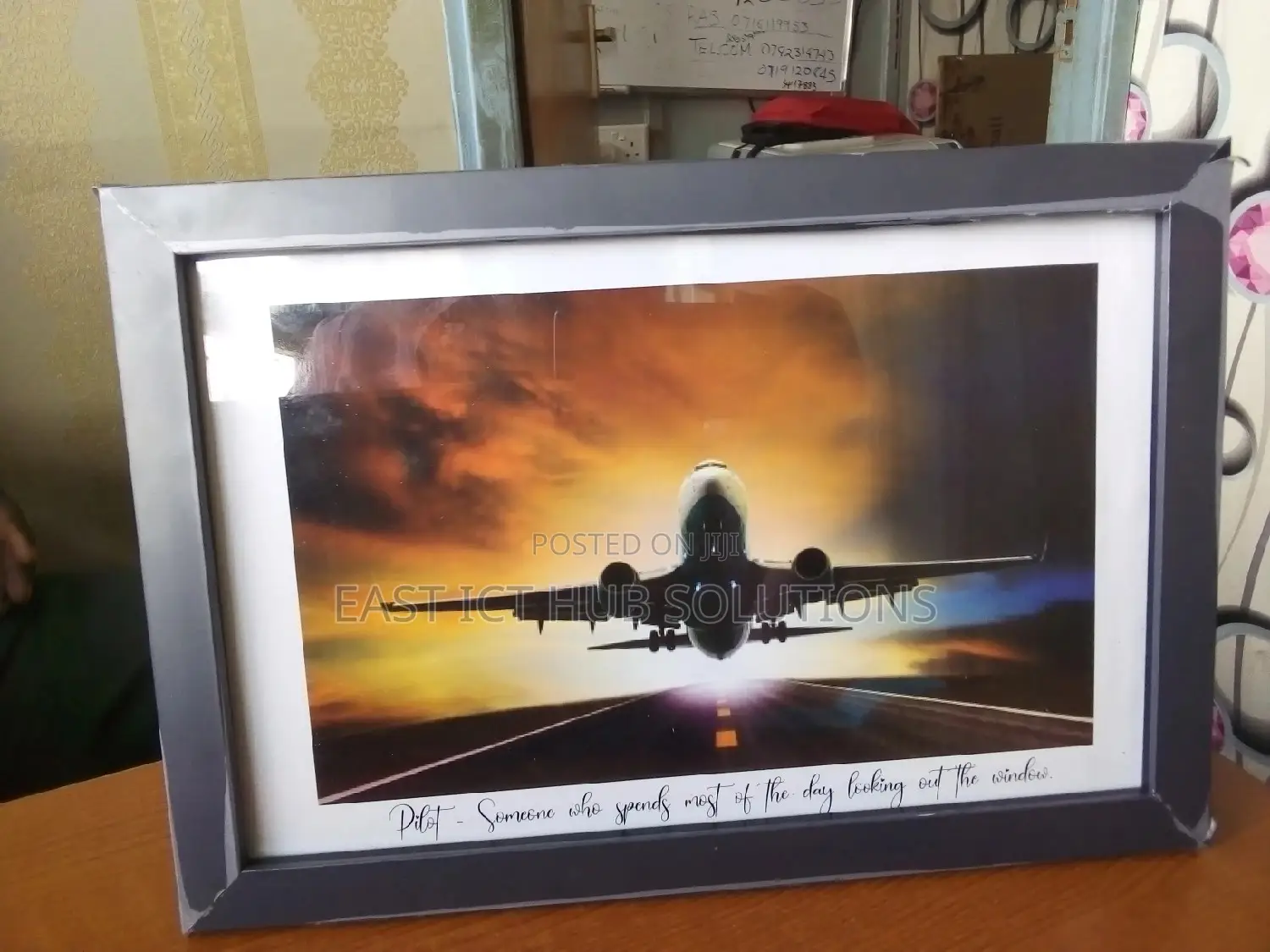 Premium Wall Frame With Glass And Board
