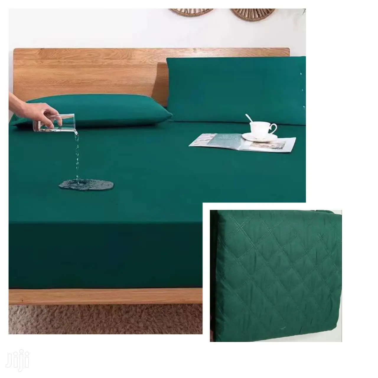 Coloured Mattress Protector _6*6