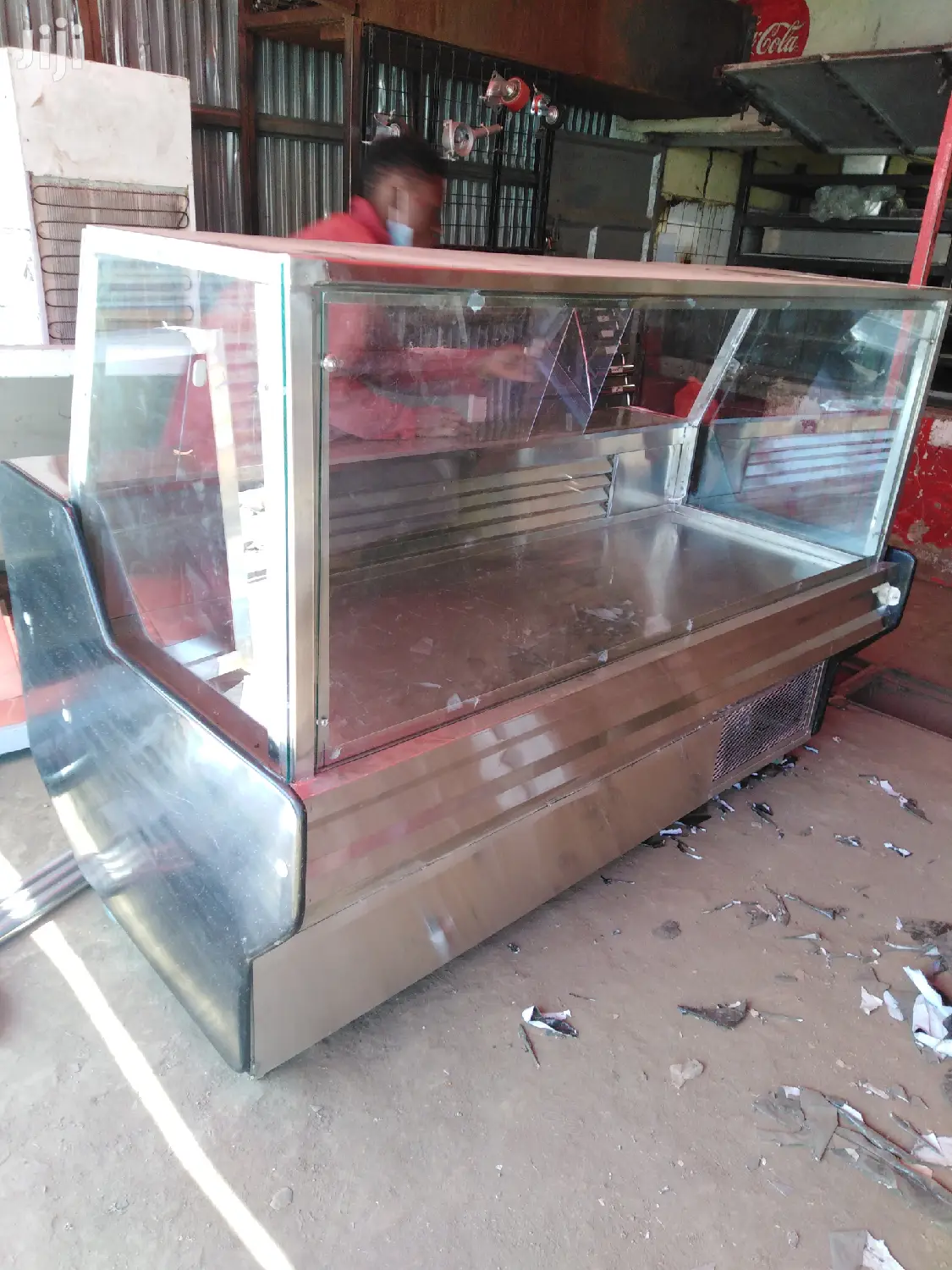 Large Butcheries Supermarket Premium Meat Display Chiller