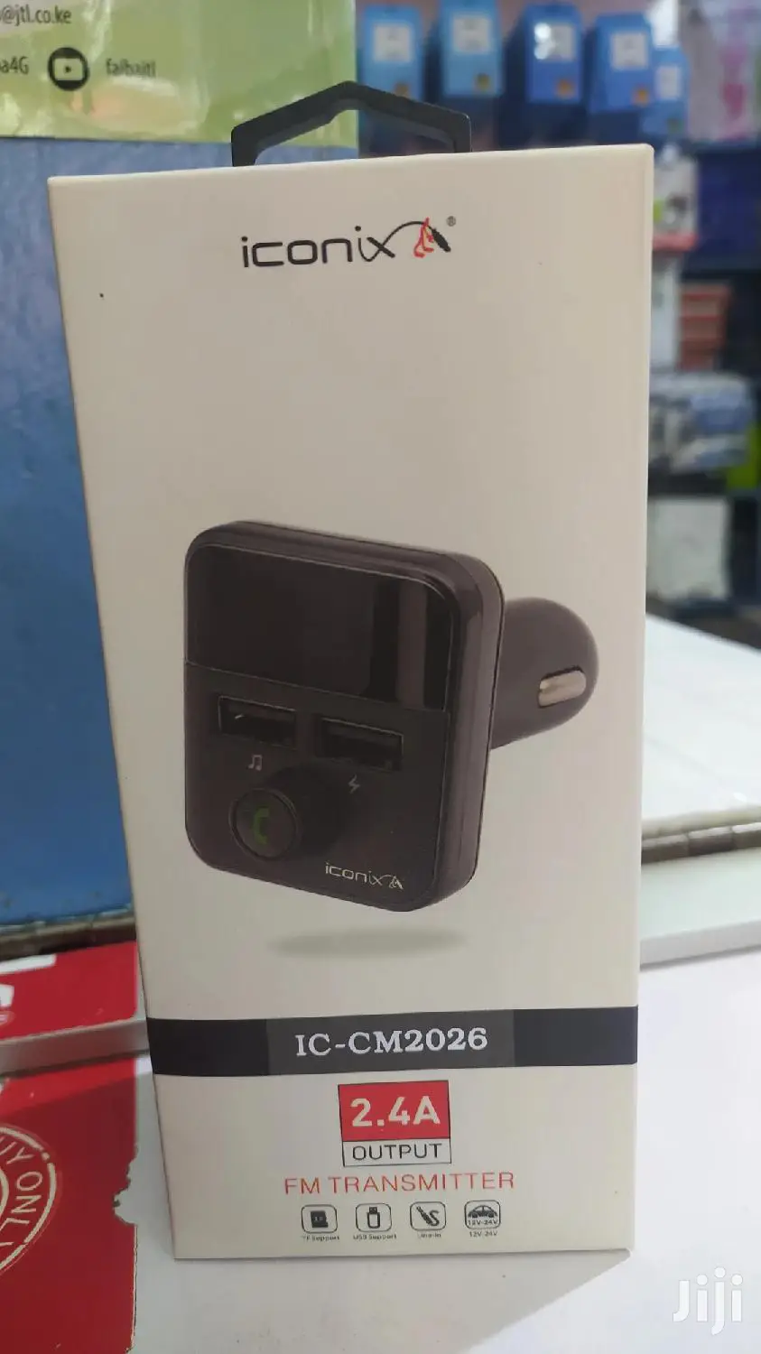 FM TRANSMITTER Iconix IC-CM 2026 Full Frequency -Hands Free
