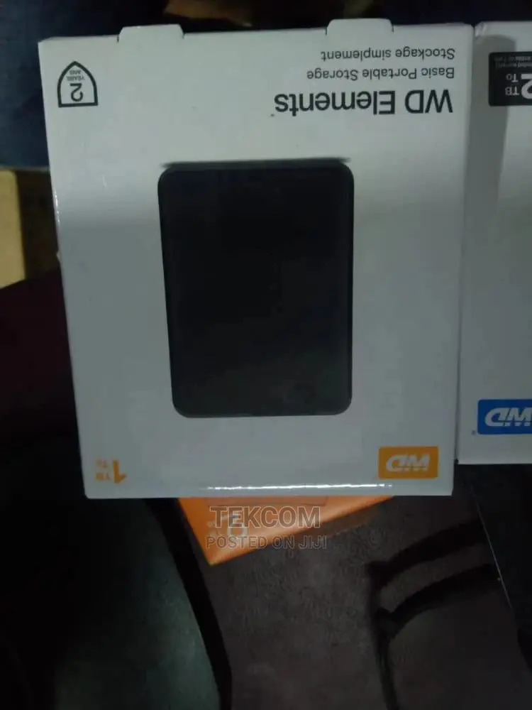 1TB WD Elements External Hard Disk Drive