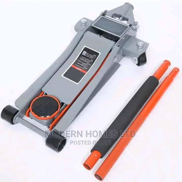 5 Ton Heavy Duty Steel Floor Jack, With Dual Pump Quick Lift