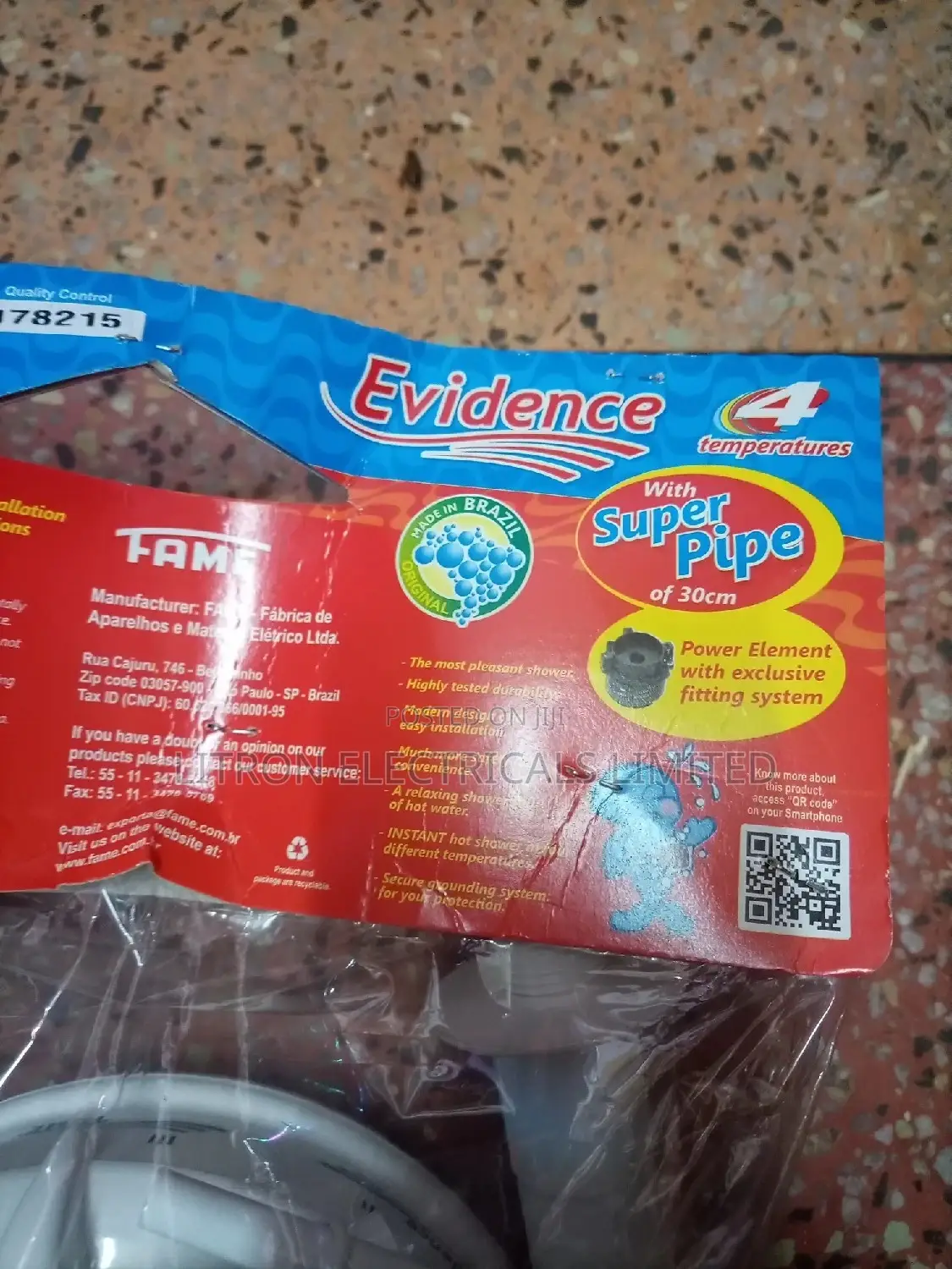 Evidence Instant Showers
