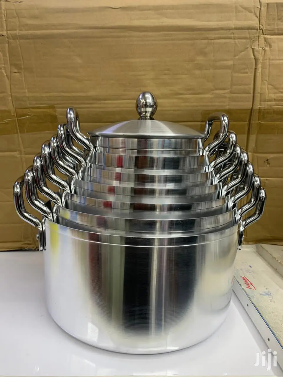 7 Pieces Heavy Sufuria With Lids