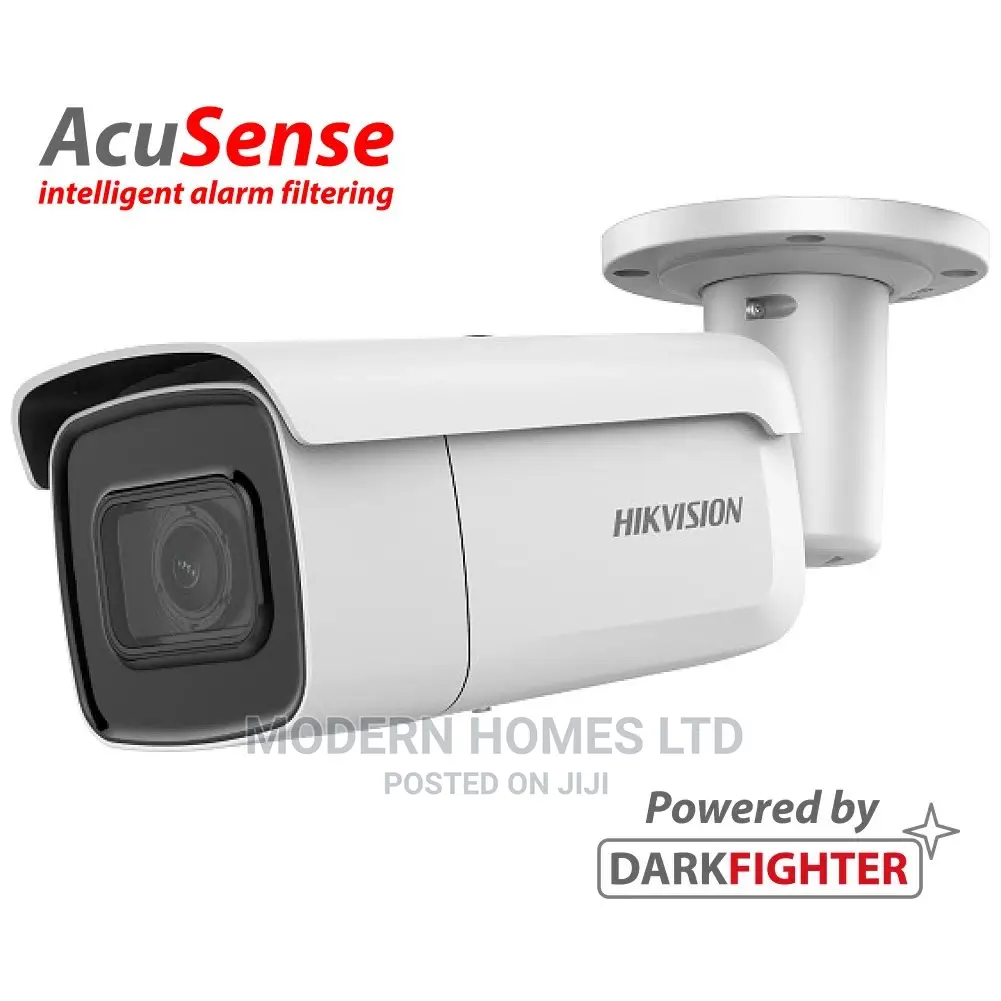 4MP Acusense, Motor 2.8-12mm Lens, Hikvision Bullet Network
