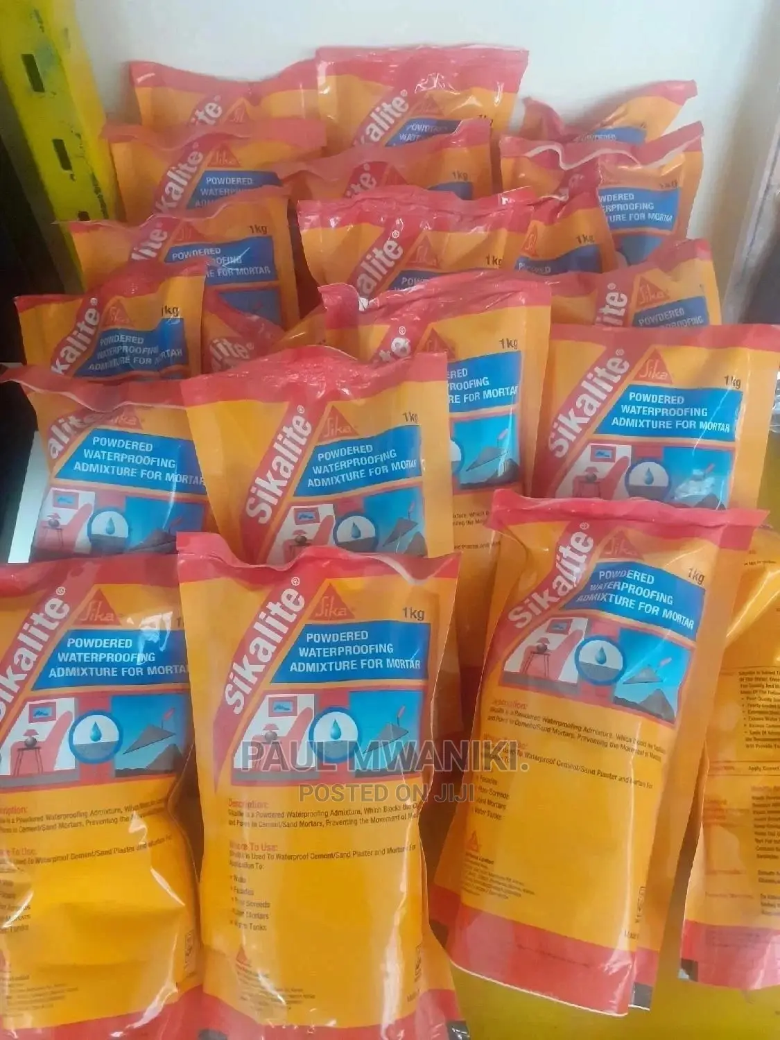 Sikalite Powdered Waterproof Admixture.