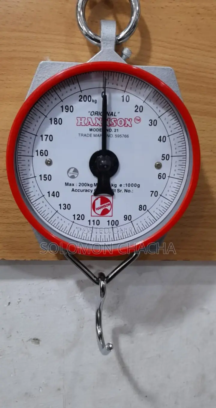 Original Hanson Round Balance Machine 200kg