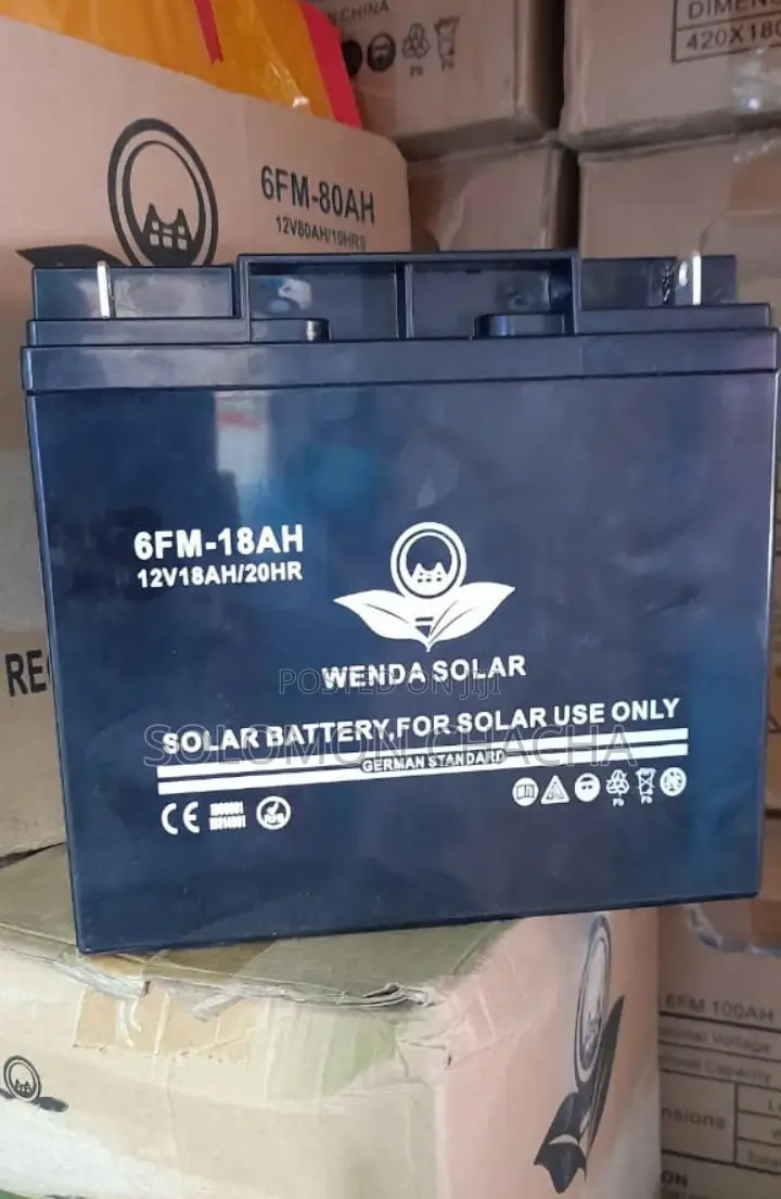 Solarmax Maintainance Free Battery 6fm-18ah