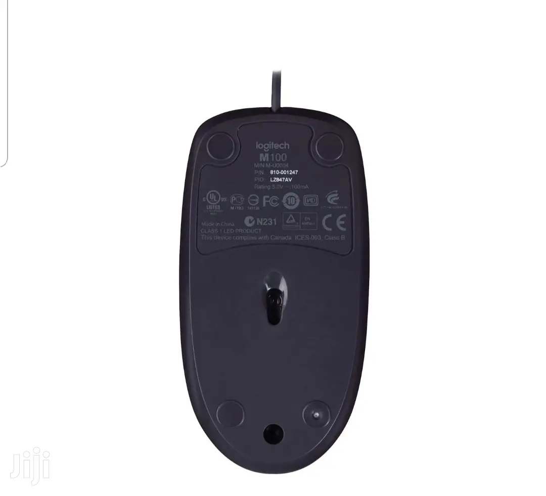 B100 Logitech Optical Mouse