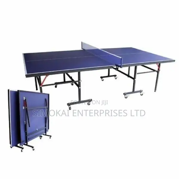 Double Folding Movable Table Tennis Table
