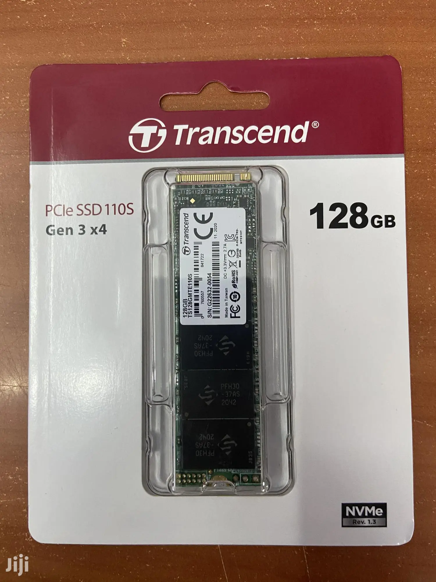Transcend 128GB 110S M.2 Pcie Gen3 X4 SSD