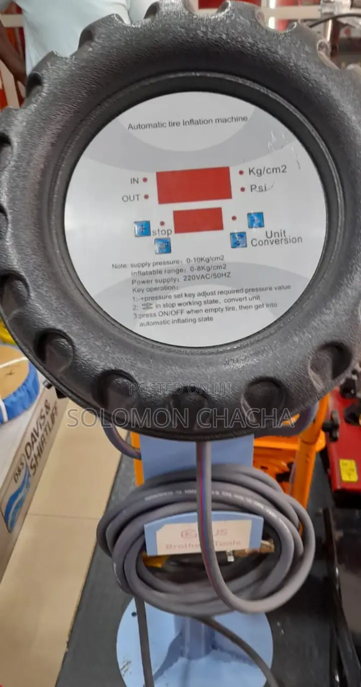 Automatic Tire Inflation Machine 0-10kg/Cm2