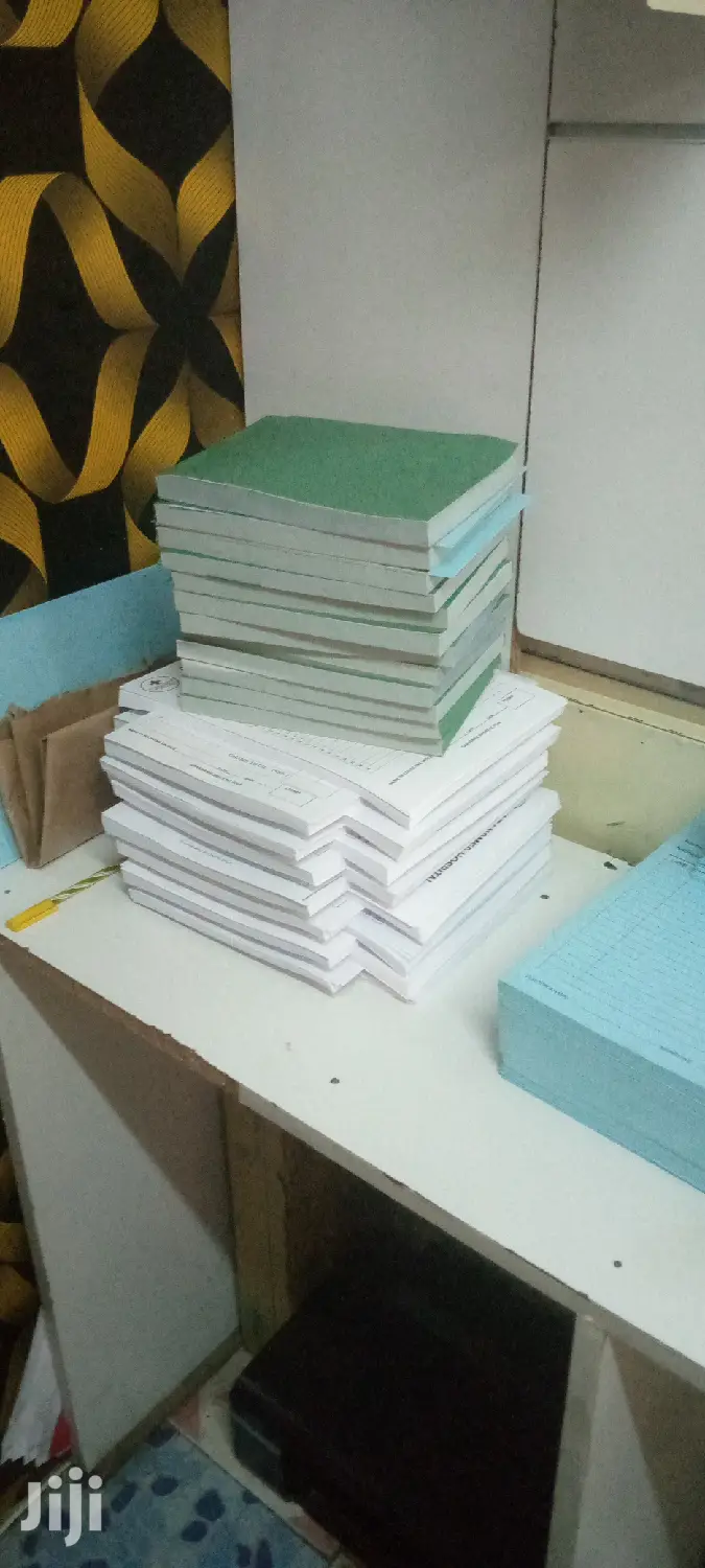 Recipt Books Printing and Binding