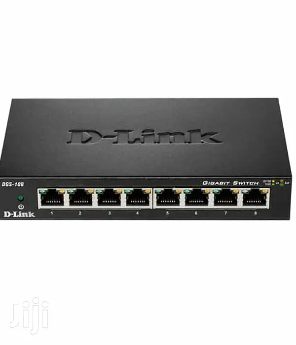 D-Link 8 Port Base T Unmanaged Gigabit Desktop