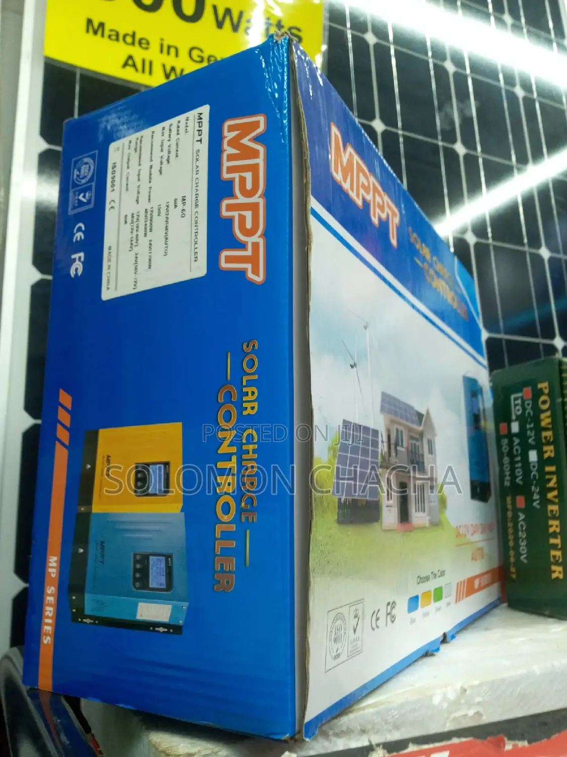 MPPT Charge Controller 60AH 12v/24v/36v/48v