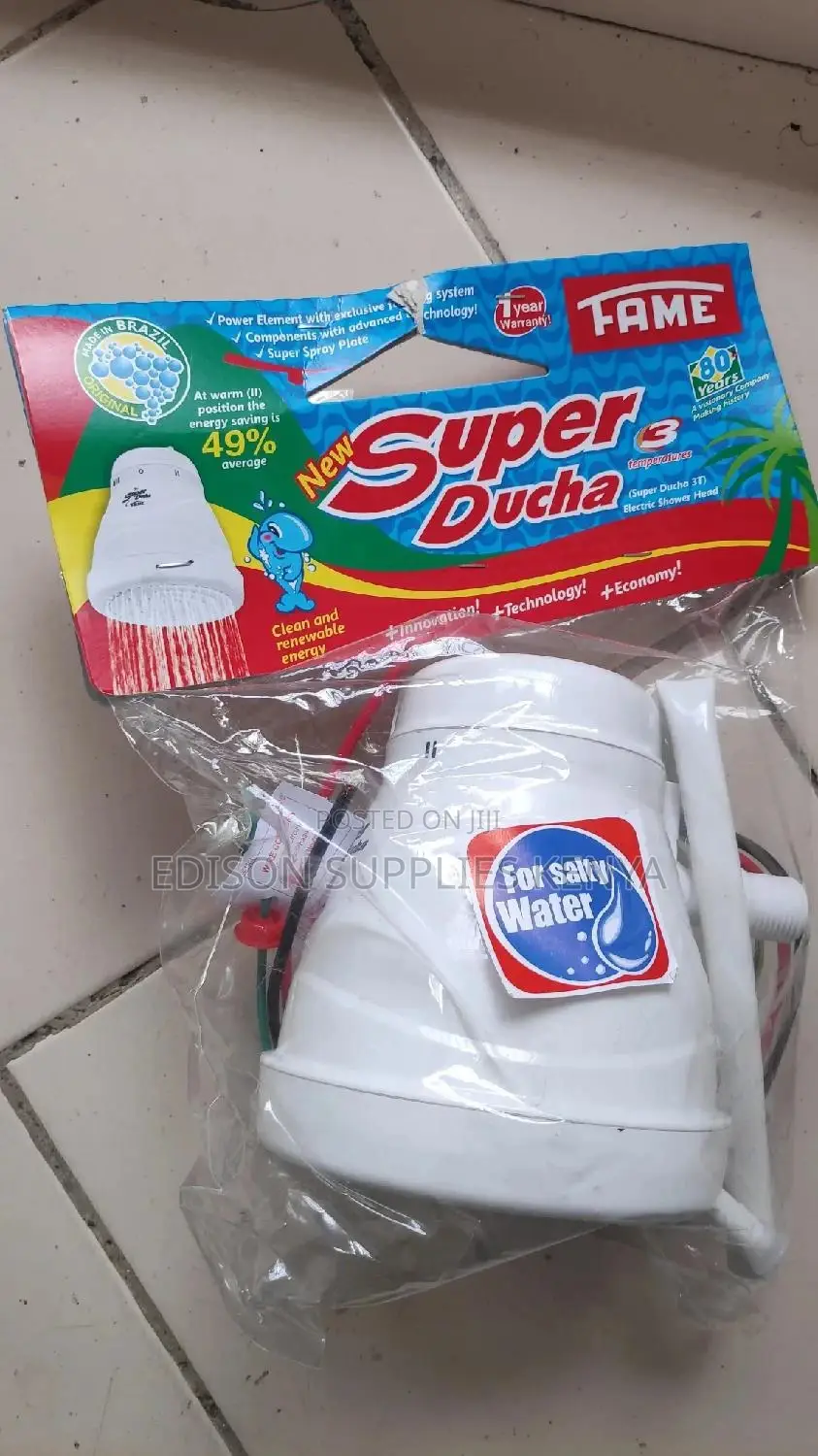 Fame Super Ducha 3T Heating Element Replacement