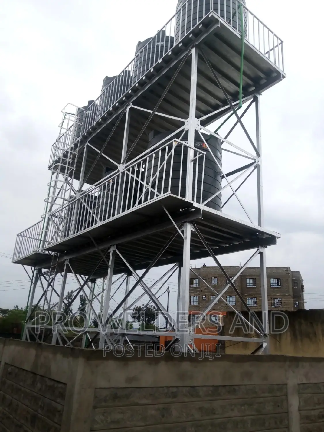 Water Towerssteel Structural Works