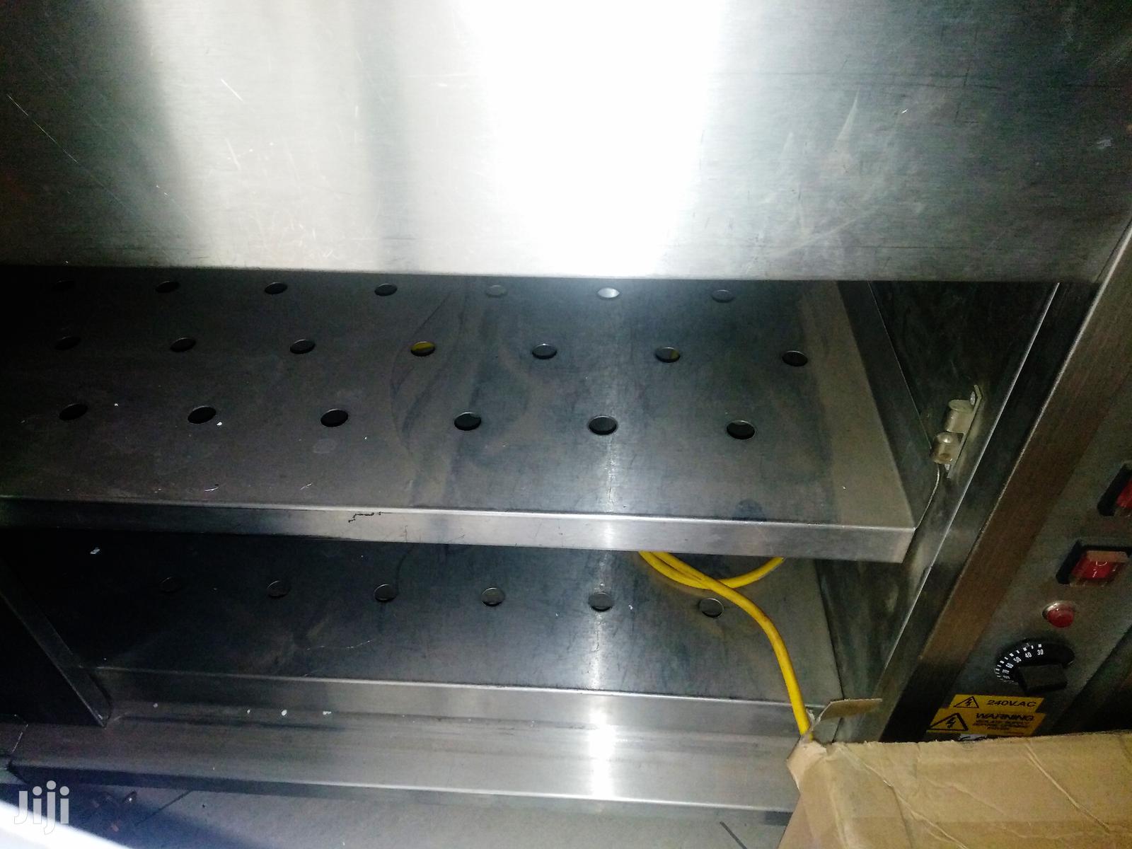 Food Warmer Bain Marie With Shelf Sliding Door-Imported