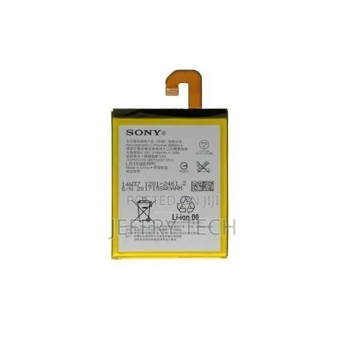 Sony Xperia Z3 Battery - Silver and Yellow