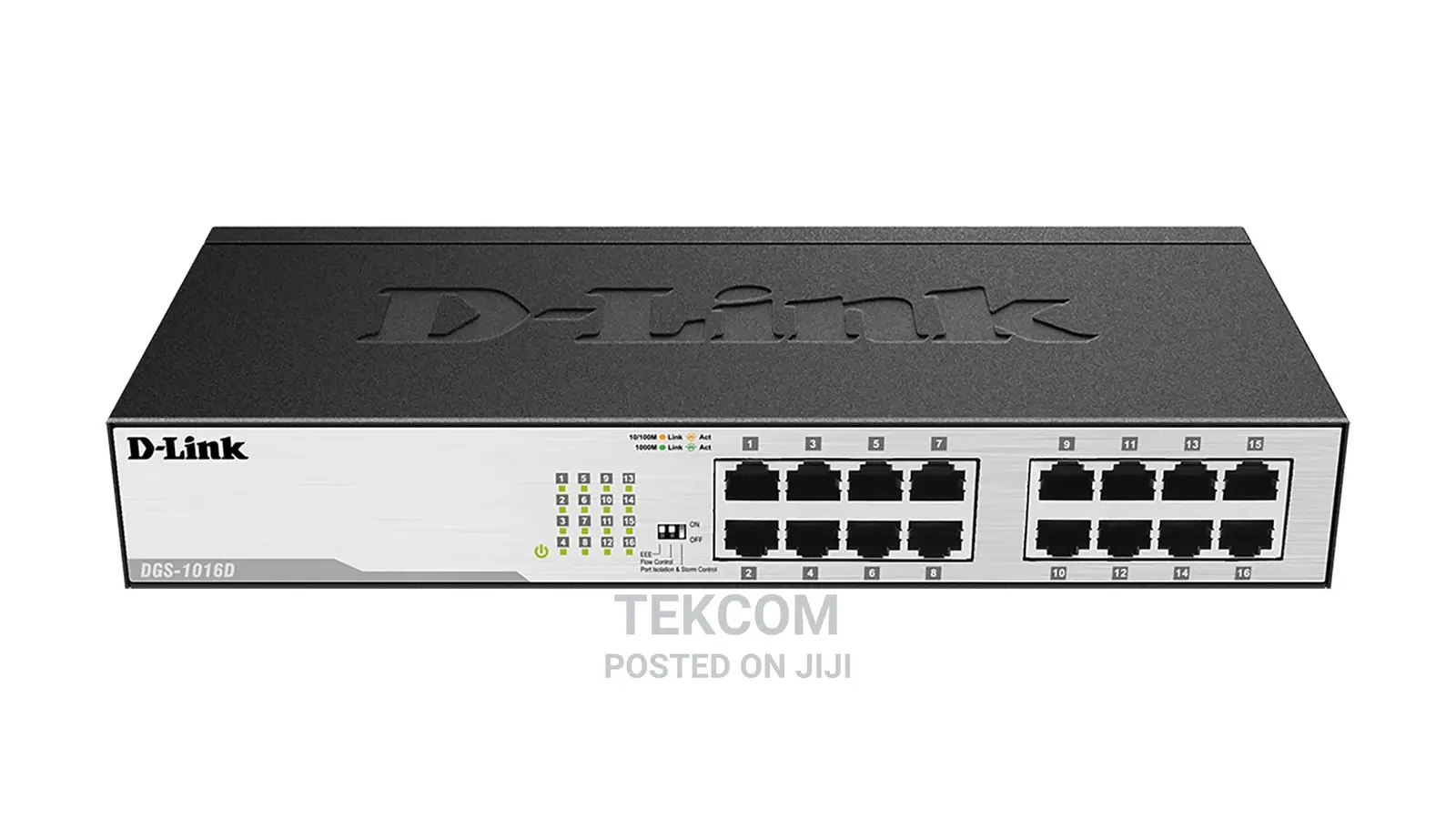 D LINK DGS-1016D 16-Port Gigabit Unmanaged Desktop Switch