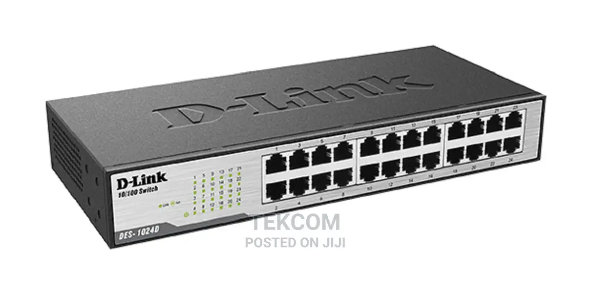 D LINK DES-1024D 24-Port Fast Ethernet Unmanaged Switch