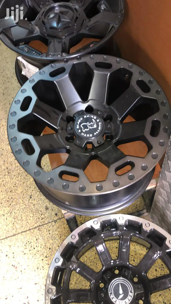 Alloy Rims Set Size 17 Inch 6 Holes Set