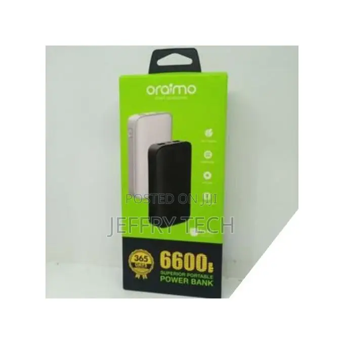 Oraimo Portable Pocket 6600 MAH Power Bank
